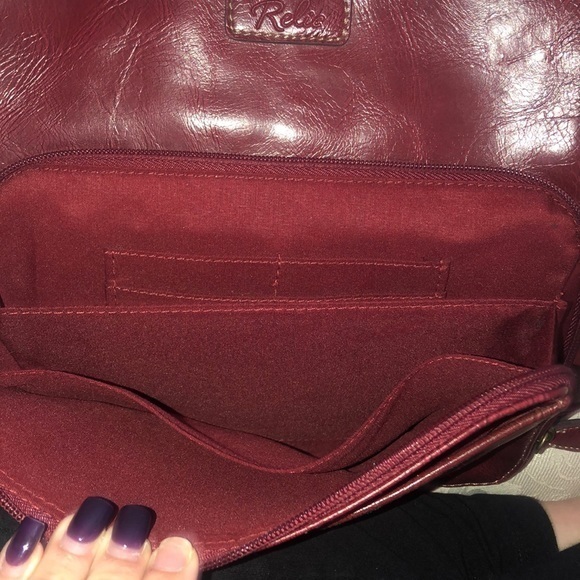 Relic by fossil maroon crossbody purse - Picture 4 of 8